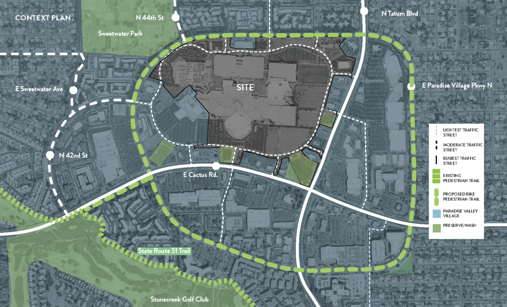 PV Mall Pedestrian-Bike Connectivity