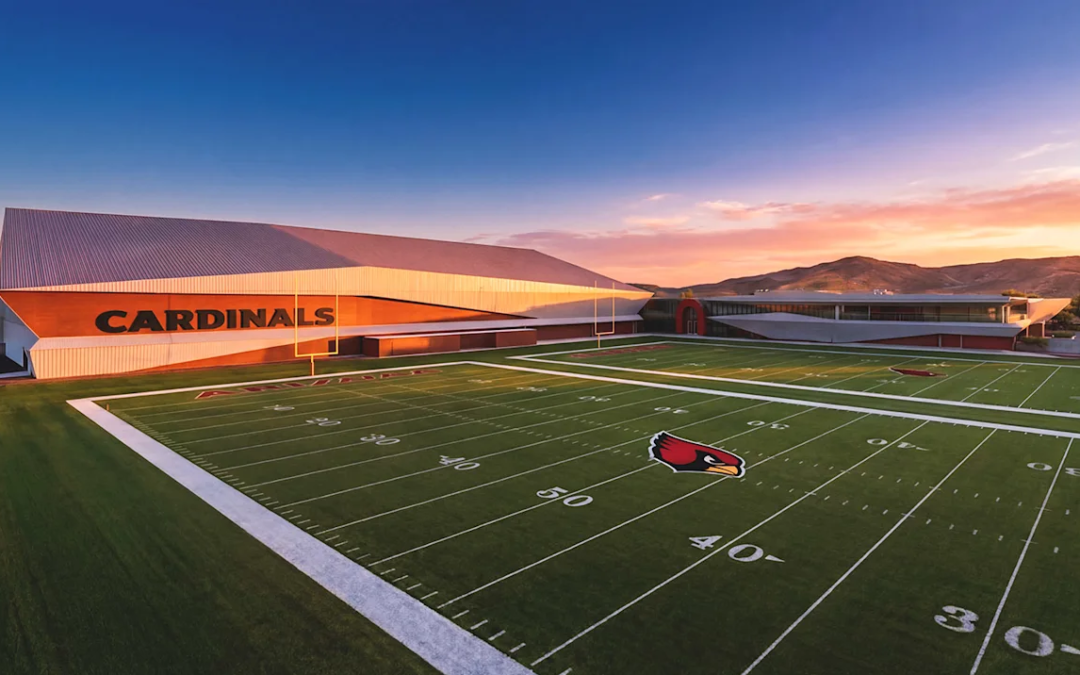 Rendering of the Arizona Cardinals headquarters and outdoor practice fields